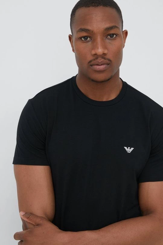 Ανδρικά Πιζάμα Πιτζάμα Emporio Armani Underwear μαύρο 6 Ανδρικά Πιζάμα Πιτζάμα Emporio Armani Underwear μαύρο - Image 6