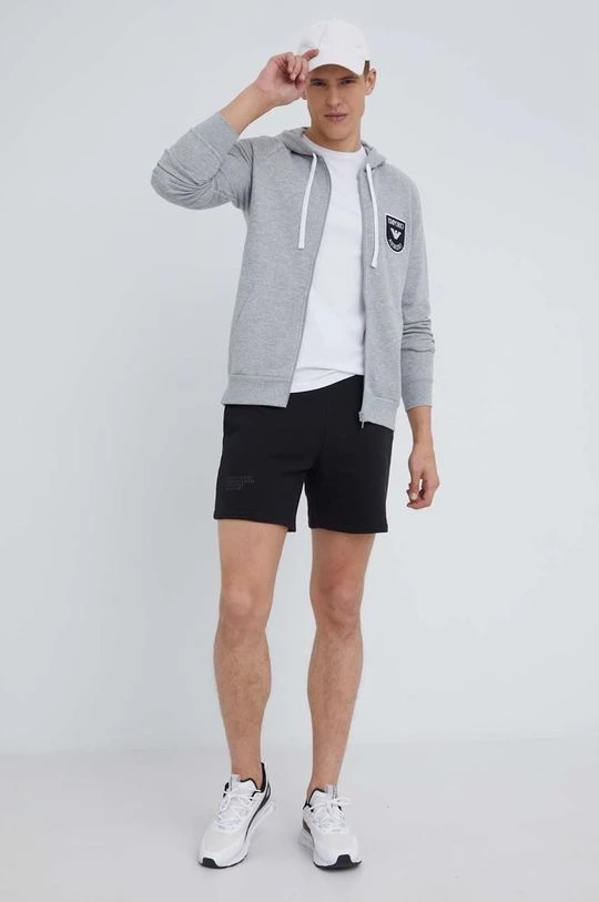 Ανδρικά Με φερμουάρ Μπλούζα Emporio Armani Underwear χρώμα: γκρι, 2 Ανδρικά Με φερμουάρ Μπλούζα Emporio Armani Underwear χρώμα: γκρι, - Image 2