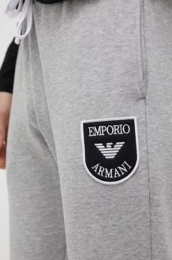 Ανδρικά Παντελόνια φόρμας Παντελόνι Emporio Armani Underwear χρώμα: γκρι -Emporio Κατάστημα unnamed file 1069