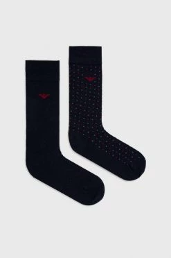 Ανδρικά Κάλτσες Emporio Armani Underwear χρώμα: ναυτικό μπλε