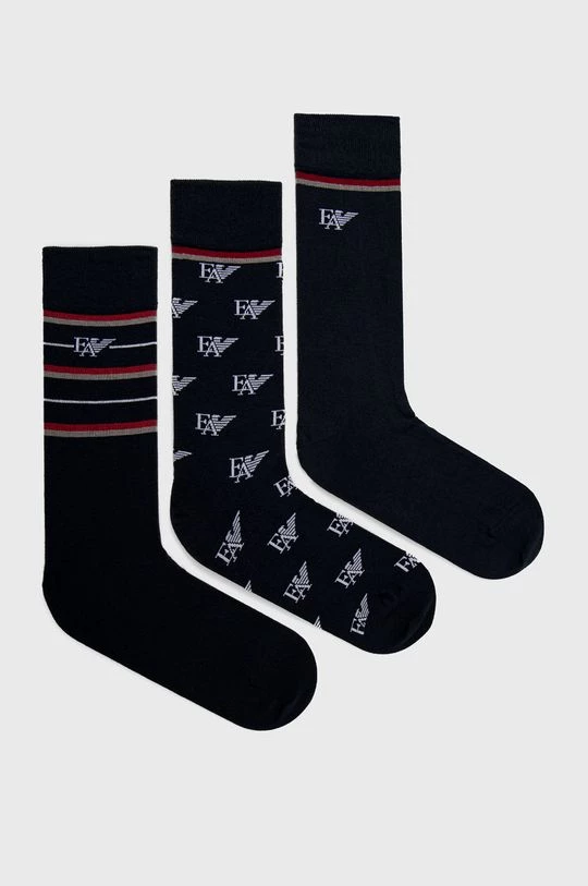 Ανδρικά Κάλτσες Emporio Armani Underwear χρώμα: ναυτικό μπλε 1 Ανδρικά Κάλτσες Emporio Armani Underwear χρώμα: ναυτικό μπλε