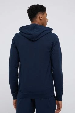 Ανδρικά Με φερμουάρ Μπλούζα Emporio Armani Underwear χρώμα: ναυτικό μπλε -Emporio Κατάστημα unnamed file 1094