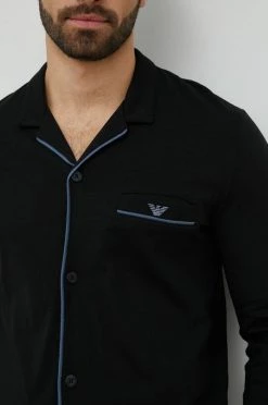 Ανδρικά Πιζάμα Πιτζάμα Emporio Armani Underwear μαύρο -Emporio Κατάστημα unnamed file 114