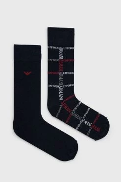 Ανδρικά Κάλτσες Emporio Armani Underwear 2-pack ναυτικό μπλε