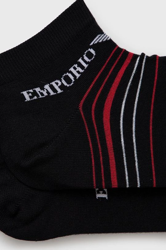 Ανδρικά Κάλτσες Emporio Armani Underwear μαύρο 2 Ανδρικά Κάλτσες Emporio Armani Underwear μαύρο - Image 2