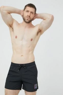 Ανδρικά Σόρτς Σορτς κολύμβησης Emporio Armani Underwear μαύρο