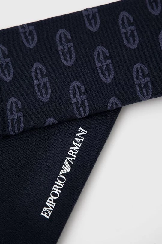 Ανδρικά Κάλτσες Emporio Armani Underwear χρώμα: ναυτικό μπλε 2 Ανδρικά Κάλτσες Emporio Armani Underwear χρώμα: ναυτικό μπλε - Image 2