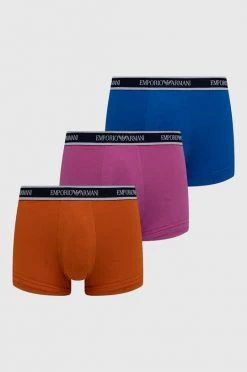 Ανδρικά Μπόξερ και σλιπ Μποξεράκια Emporio Armani Underwear (3-pack) χρώμα: πορτοκαλί
