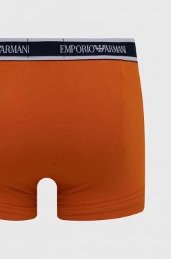 Ανδρικά Μπόξερ και σλιπ Μποξεράκια Emporio Armani Underwear (3-pack) χρώμα: πορτοκαλί -Emporio Κατάστημα unnamed file 1344