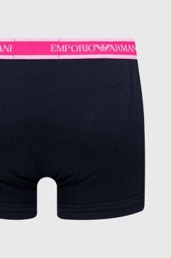 Ανδρικά Μπόξερ και σλιπ Μποξεράκια Emporio Armani Underwear (3-pack) χρώμα: ναυτικό μπλε -Emporio Κατάστημα unnamed file 1350