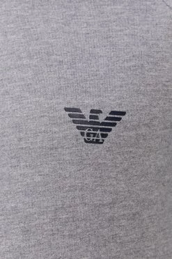 Emporio Armani Underwear Ανδρικά Πιζάμα Μπλούζα πιτζάμας Emporio Armani χρώμα: γκρι -Emporio Κατάστημα unnamed file 1464