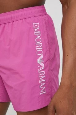 Ανδρικά Σόρτς Σορτς κολύμβησης Emporio Armani Underwear μοβ -Emporio Κατάστημα unnamed file 1499