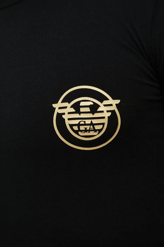 Ανδρικά Πιζάμα Μπλουζάκι και μποξεράκι Emporio Armani Underwear μαύρο 5 Ανδρικά Πιζάμα Μπλουζάκι και μποξεράκι Emporio Armani Underwear μαύρο - Image 5