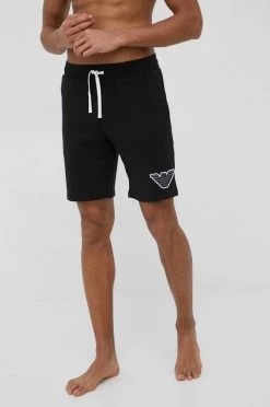 Ανδρικά Σορτς Emporio Armani Underwear χρώμα: μαύρο