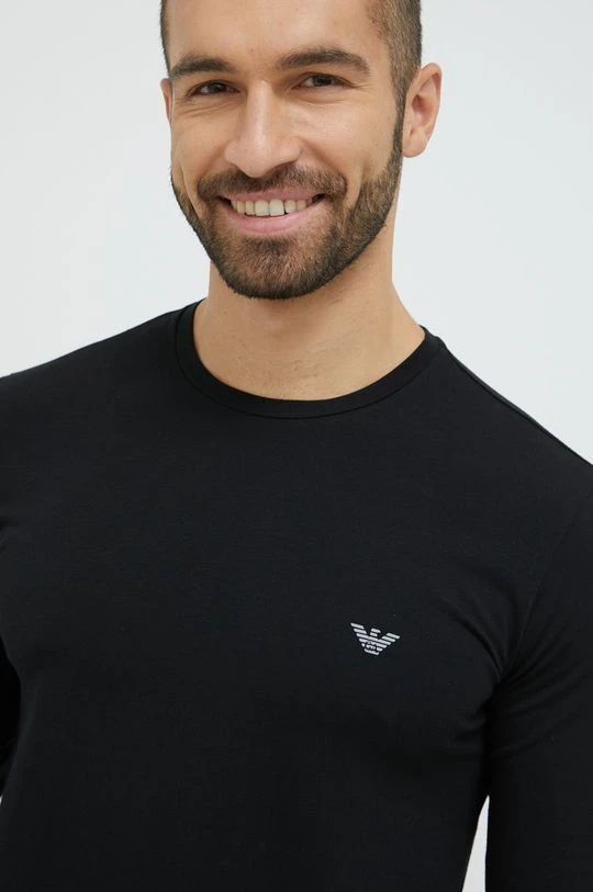 Ανδρικά Πιζάμα Πιτζάμα Emporio Armani Underwear μαύρο 5 Ανδρικά Πιζάμα Πιτζάμα Emporio Armani Underwear μαύρο - Image 5