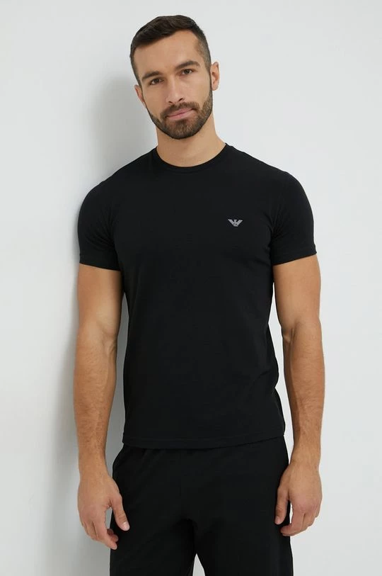 Ανδρικά Πιζάμα Πιτζάμα Emporio Armani Underwear μαύρο 2 Ανδρικά Πιζάμα Πιτζάμα Emporio Armani Underwear μαύρο - Image 2