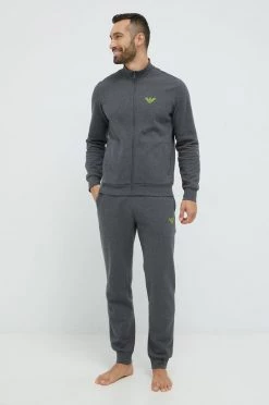 Ανδρικά Σετ Φόρμα Emporio Armani Underwear γκρι