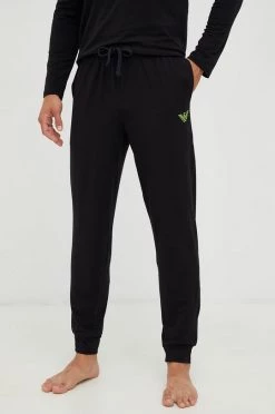 Ανδρικά Πιζάμα Πιτζάμα Emporio Armani Underwear μαύρο -Emporio Κατάστημα unnamed file 259