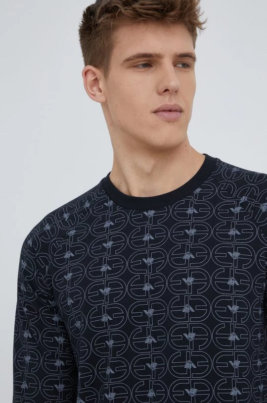 Ανδρικά Χωρίς φερμουάρ Μπλούζα Emporio Armani Underwear μαύρο, 1 Ανδρικά Χωρίς φερμουάρ Μπλούζα Emporio Armani Underwear μαύρο,