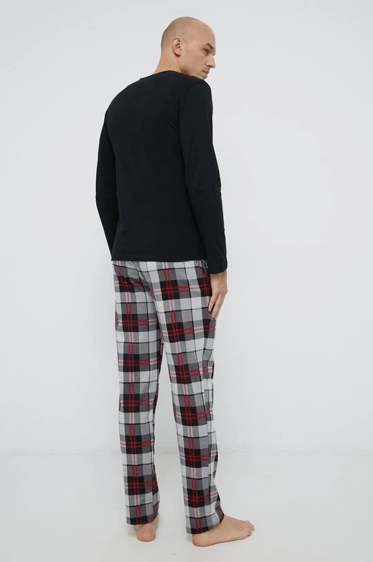 Ανδρικά Πιζάμα Βαμβακερές πιτζάμες Emporio Armani Underwear μαύρο 2 Ανδρικά Πιζάμα Βαμβακερές πιτζάμες Emporio Armani Underwear μαύρο - Image 2