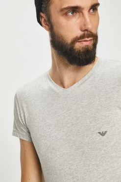 Emporio Armani Underwear Ανδρικά Μπλουζάκια Emporio Armani - Μπλουζάκι γκρί