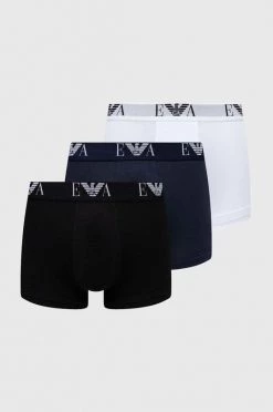 Ανδρικά Μπόξερ και σλιπ Μποξεράκια Emporio Armani Underwear 3-pack μαύρο