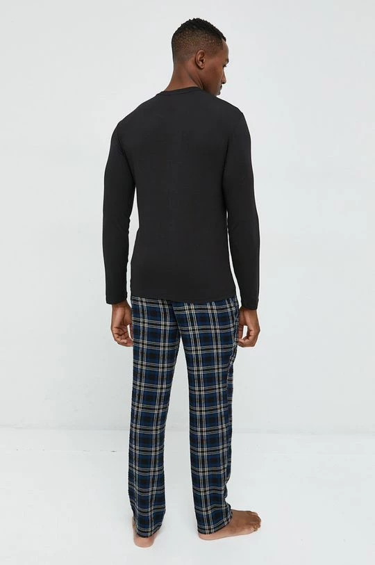 Ανδρικά Πιζάμα Πιτζάμα Emporio Armani Underwear μαύρο 3 Ανδρικά Πιζάμα Πιτζάμα Emporio Armani Underwear μαύρο - Image 3