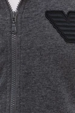 Ανδρικά Με φερμουάρ Μπλούζα Emporio Armani Underwear χρώμα: γκρι -Emporio Κατάστημα unnamed file 53