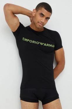 Ανδρικά Πιζάμα Πιτζάμα Emporio Armani Underwear μαύρο