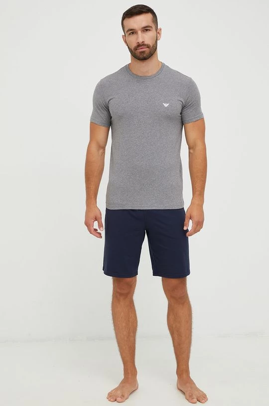 Ανδρικά Πιζάμα Πιτζάμα Emporio Armani Underwear γκρι 1 Ανδρικά Πιζάμα Πιτζάμα Emporio Armani Underwear γκρι