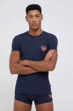 Ανδρικά Πιζάμα Πιτζάμα Emporio Armani Underwear χρώμα: ναυτικό μπλε