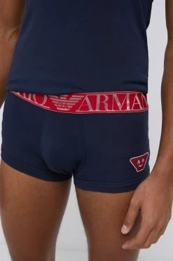 Ανδρικά Πιζάμα Πιτζάμα Emporio Armani Underwear χρώμα: ναυτικό μπλε -Emporio Κατάστημα unnamed file 634