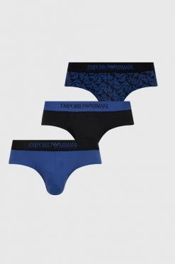 Ανδρικά Μπόξερ και σλιπ Σλιπ Emporio Armani Underwear μαύρο