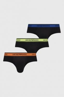 Ανδρικά Μπόξερ και σλιπ Σλιπ Emporio Armani Underwear μαύρο