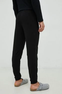 Ανδρικά Παντελόνια φόρμας Παντελόνι Lounge Emporio Armani Underwear μαύρο -Emporio Κατάστημα unnamed file 84