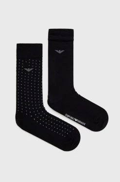 Ανδρικά Κάλτσες Emporio Armani Underwear χρώμα: ναυτικό μπλε