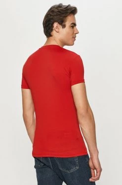 Emporio Armani Underwear Ανδρικά Μπλουζάκια Emporio Armani - Μπλουζάκι κόκκινο -Emporio Κατάστημα unnamed file 945